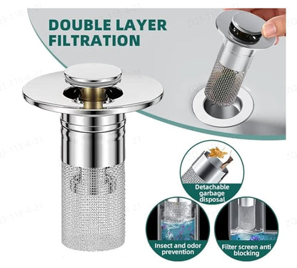 🚰 Vodlan™ Stainless Steel Floor Drain Filter