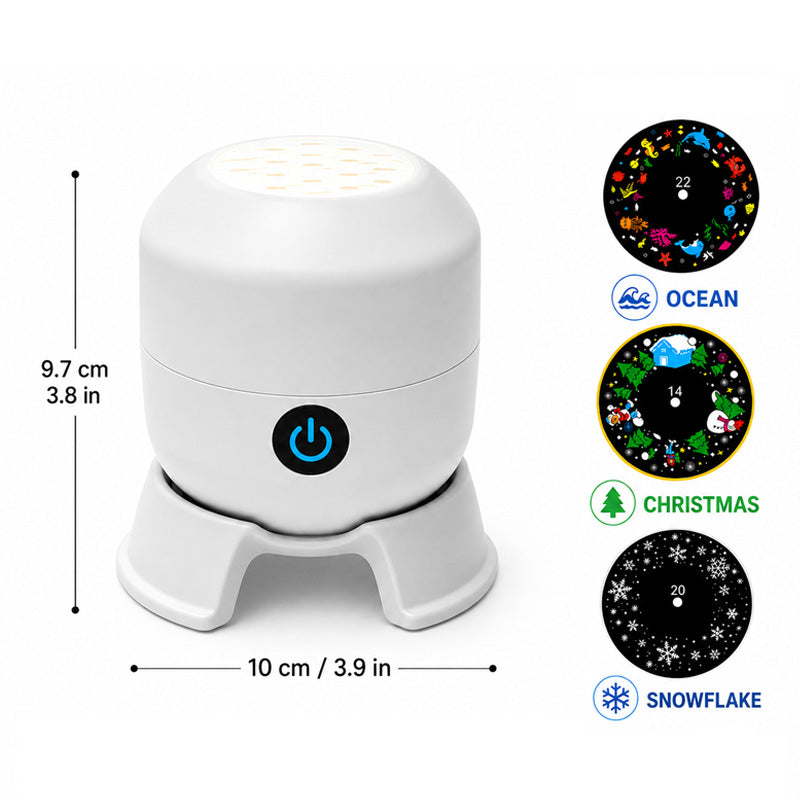 🔥Hot Sale🔥 Aovego® Dynamic Rotating LED Projector Light