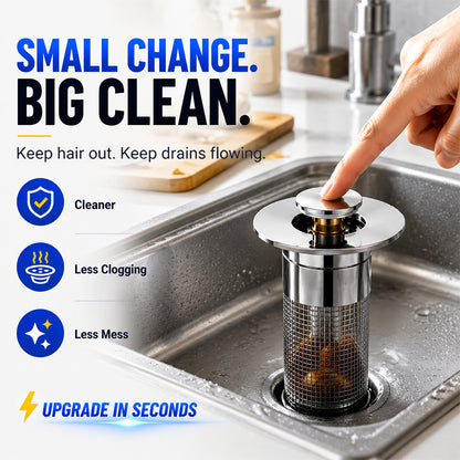 🚰 Vodlan™ Stainless Steel Floor Drain Filter