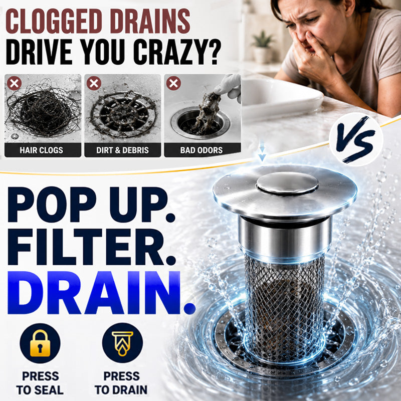 🚰 Vodlan™ Stainless Steel Floor Drain Filter