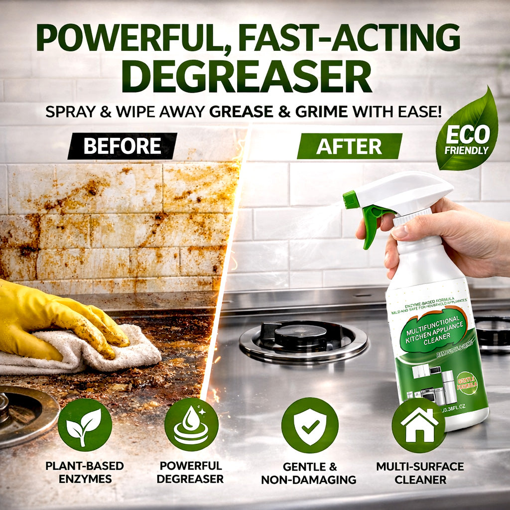 Vodlan™ Multi-purpose enzyme foam cleaner, versatile – Kitchen & Home