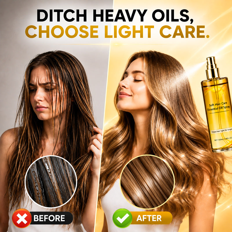 💞Vodlan™ Lightweight Hair Oil Spray – Smooth, Shiny Hair Without Greasy Buildup