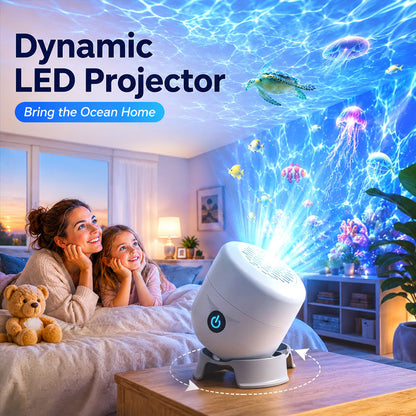 🔥Hot Sale🔥 Aovego® Dynamic Rotating LED Projector Light