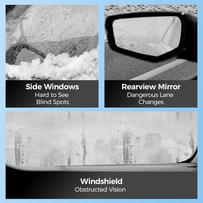 Vodlan™ Micromolecular Anti-Fog Coating Wiper – Keeps Your Windshield Clear & Fog-Free 🧽✨