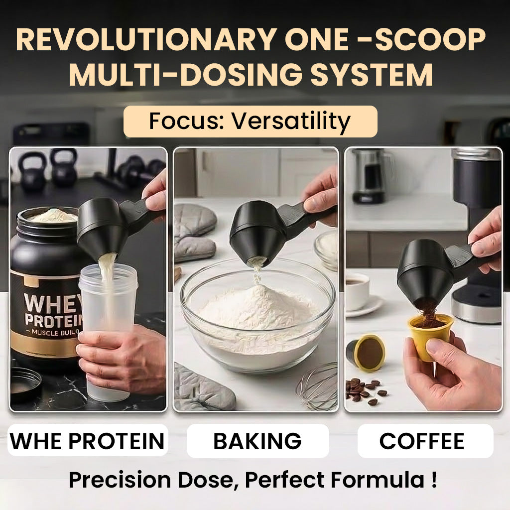 Vodlan™ Multi-Purpose Precision Powder Scoop & Funnel 🇫