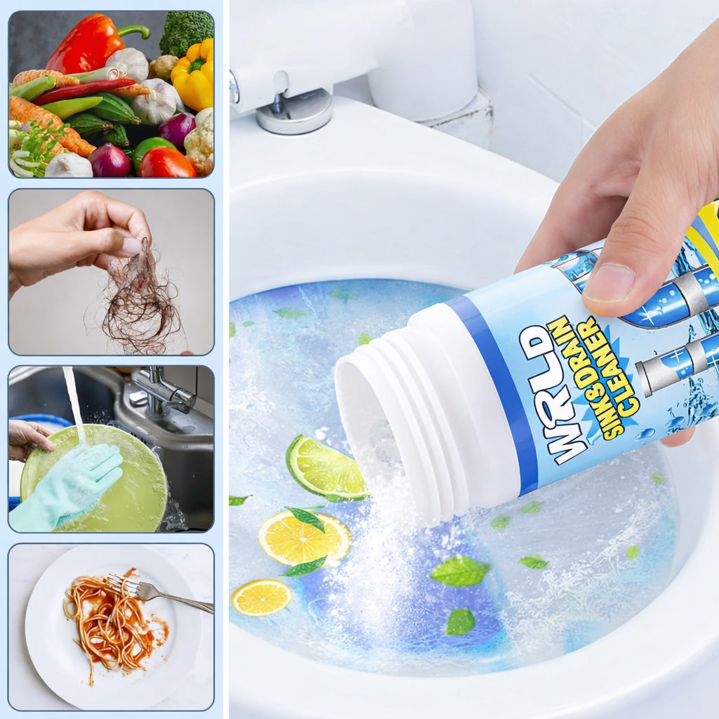Vodlan™ Powerful Sink Drain Cleaner - All-Purpose Pipe Dredging Powder for Home
