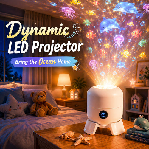 🔥Hot Sale🔥 Aovego® Dynamic Rotating LED Projector Light