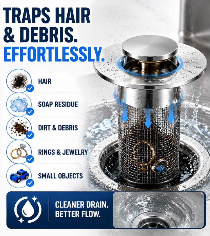 🚰 Vodlan™ Stainless Steel Floor Drain Filter