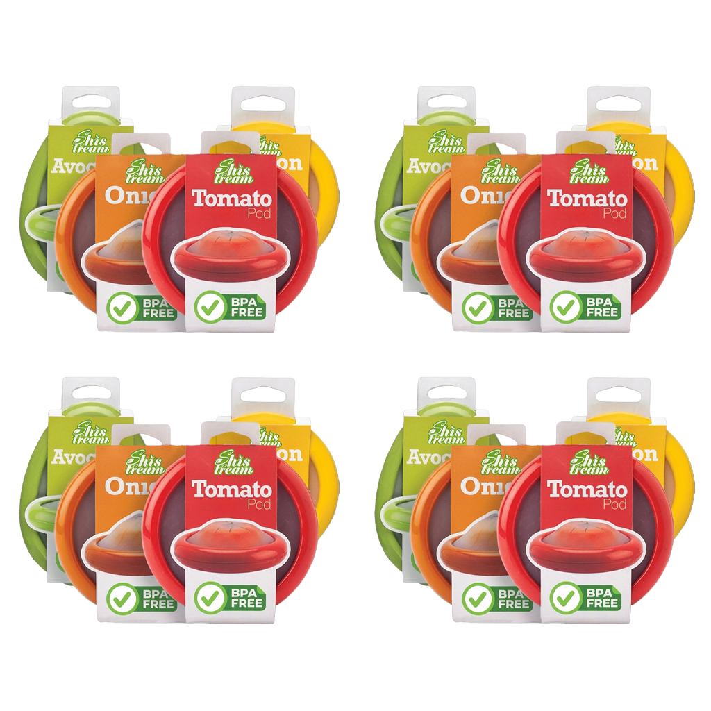 Silicone stretch pods🍅🥑 Keep Your Fruits & Veggies Fresh with These Stretch Pods!