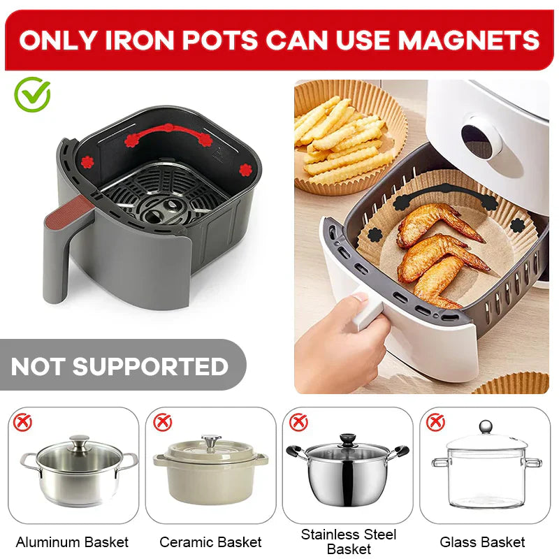 Vodlan™ LinerLock™ | Magnetic Air Fryer Safety Clips(Offer)