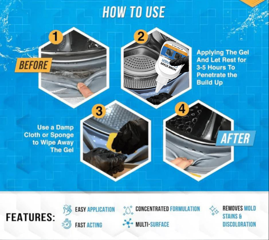 🛡️ Vodlan™ Mold Removal Gel – Destroy Black Mold Fast Without Scrubbing