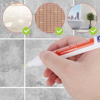 🖌️Vodlan™ Anti-Mould & Waterproof Joint Pen for Ceramic Tiles!