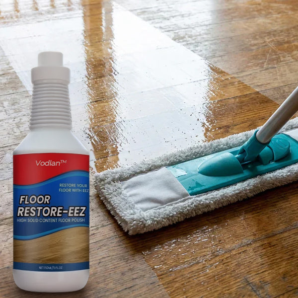 Vodlan™ Floor Restorer – Fast-drying, non-toxic shine. ✨