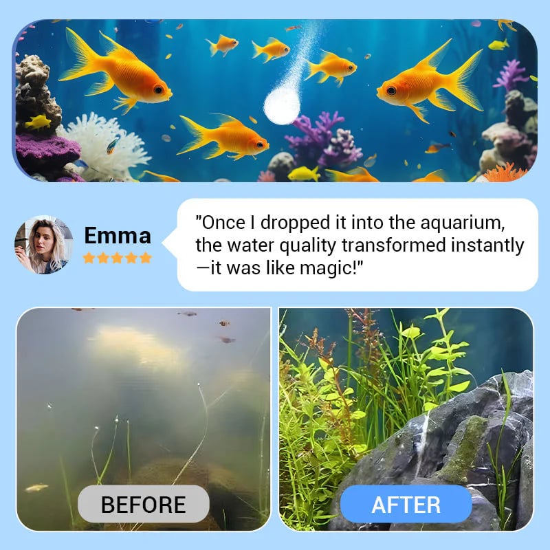 🔥Hot Sale🔥Vodlan™ Powerful Aquarium Water Purification Tablet