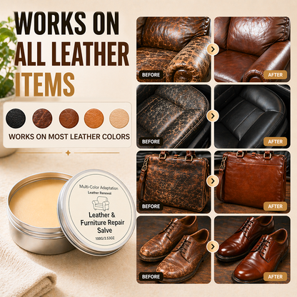 Vodlan™ Leather Repair & Restore Balm – Make Old Leather Look New Again