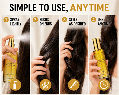 💞Vodlan™ Lightweight Hair Oil Spray – Smooth, Shiny Hair Without Greasy Buildup