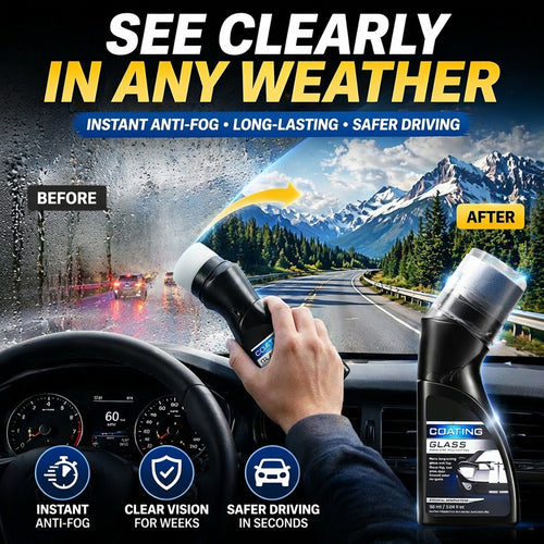 Vodlan™ Micromolecular Anti-Fog Coating Wiper – Keeps Your Windshield Clear & Fog-Free 🧽✨