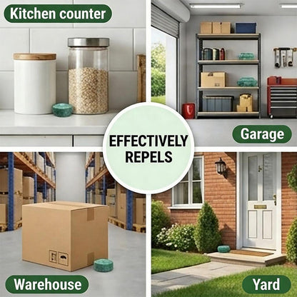 🏠🛡️ Aovego® Natural Peppermint Rodent Repellent Tablets