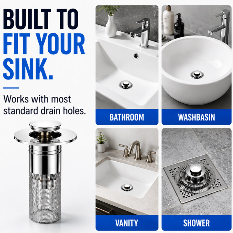 🚰 Vodlan™ Stainless Steel Floor Drain Filter