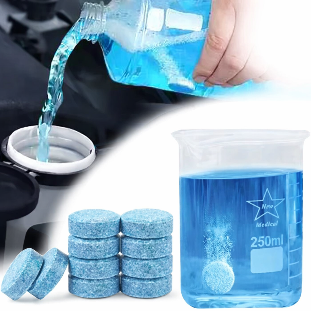 Vodlan™ Windshield Washer Tablets – Crystal Clear, Streak-Free in Seconds (Offer)