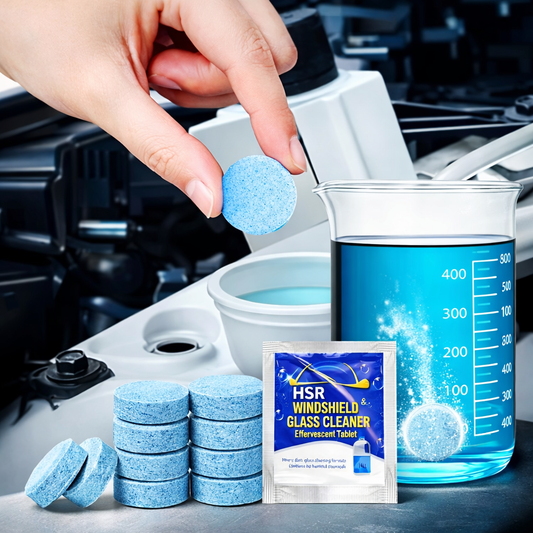 Vodlan™ Windshield Washer Tablets – Crystal Clear, Streak-Free in Seconds