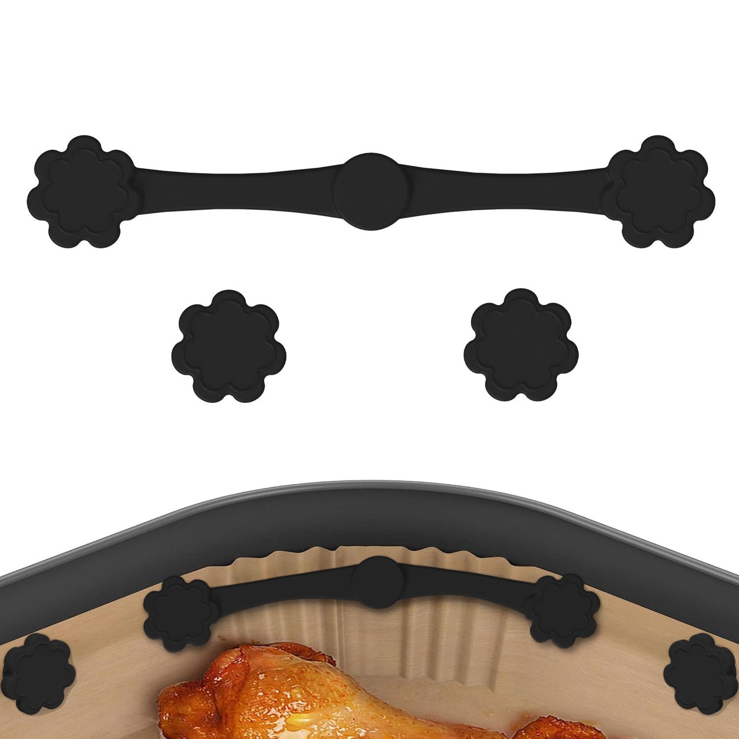 Vodlan™ LinerLock™ | Magnetic Air Fryer Safety Clips(Offer)