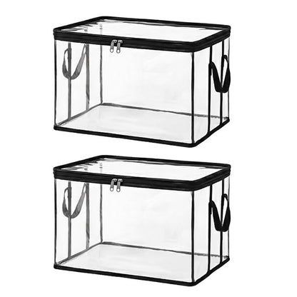 ⏰🔥LIMITED TIME 50% OFF! 🏠 Transparent Large-Capacity Dustproof & Moisture-Proof Storage Bag – Perfect for Clothes, Toys, Books & More ✨