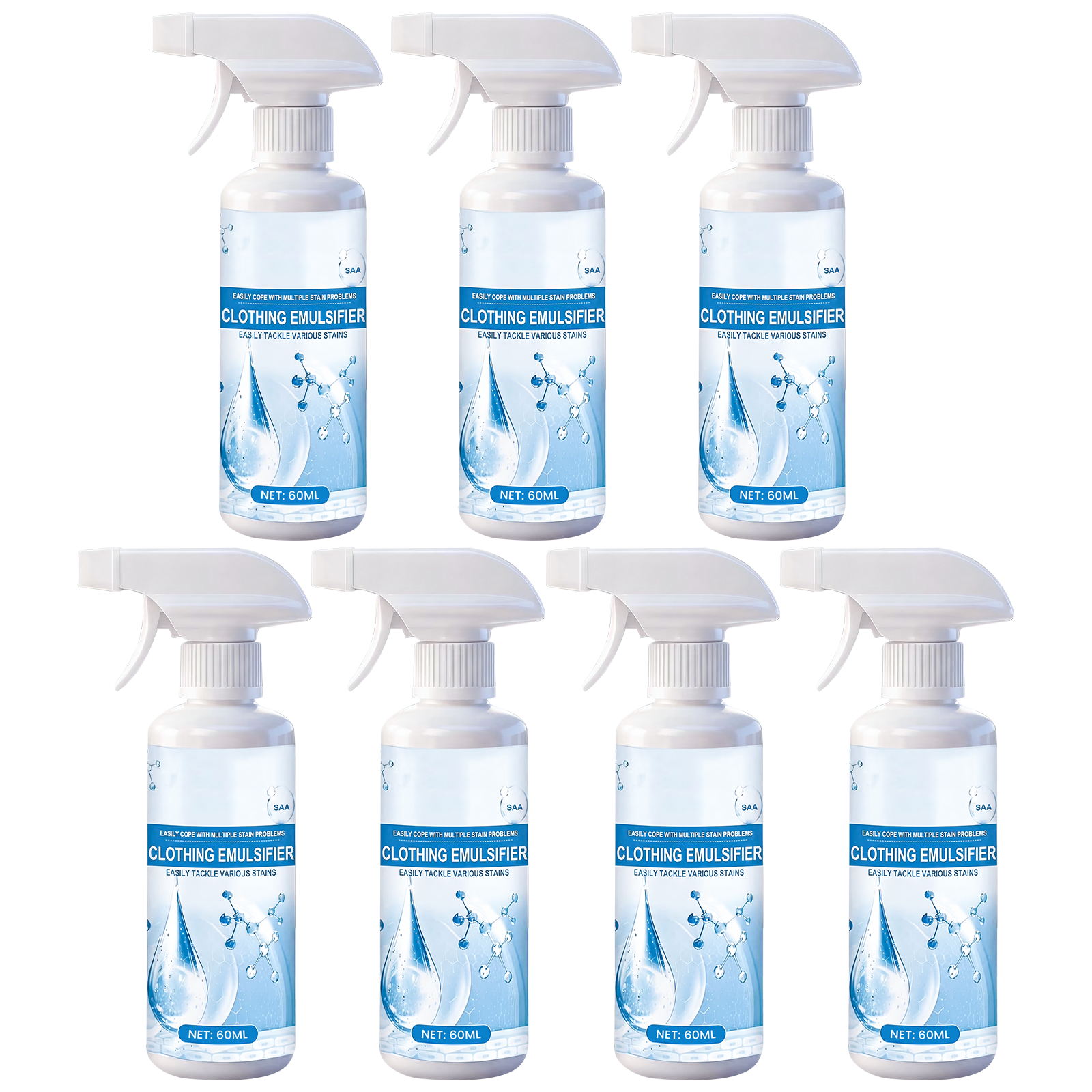 7 Bottles — Stay Stain-Free for Months
