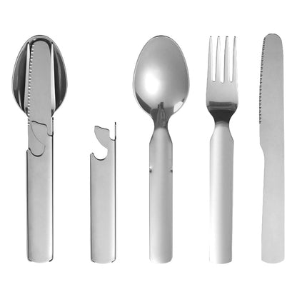 Vodlan™ Pocket Kitchen 4-in-1 Stainless Steel Cutlery Set