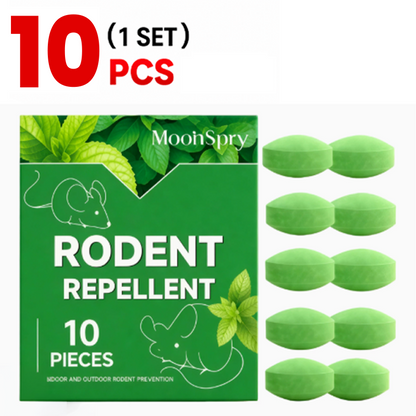 🏠🛡️ Aovego® Natural Peppermint Rodent Repellent Tablets