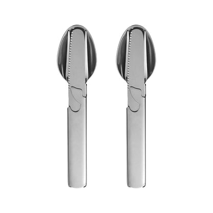 Vodlan™ Pocket Kitchen 4-in-1 Stainless Steel Cutlery Set