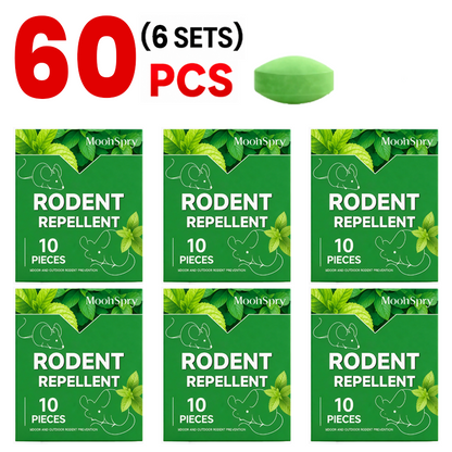 🏠🛡️ Aovego® Natural Peppermint Rodent Repellent Tablets