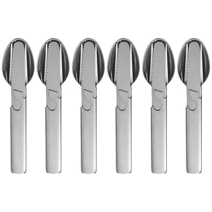 Vodlan™ Pocket Kitchen 4-in-1 Stainless Steel Cutlery Set