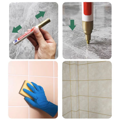🖌️Vodlan™ Anti-Mould & Waterproof Joint Pen for Ceramic Tiles!