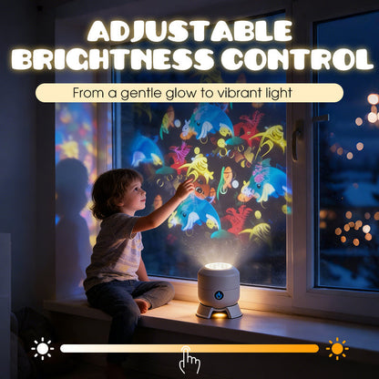 🔥Hot Sale🔥 Aovego® Dynamic Rotating LED Projector Light