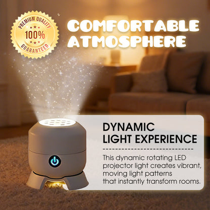 🔥Hot Sale🔥 Aovego® Dynamic Rotating LED Projector Light