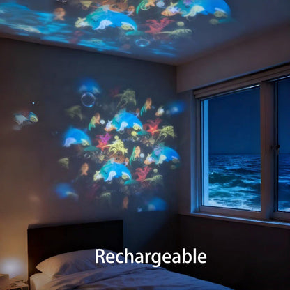 🔥Hot Sale🔥 Aovego® Dynamic Rotating LED Projector Light