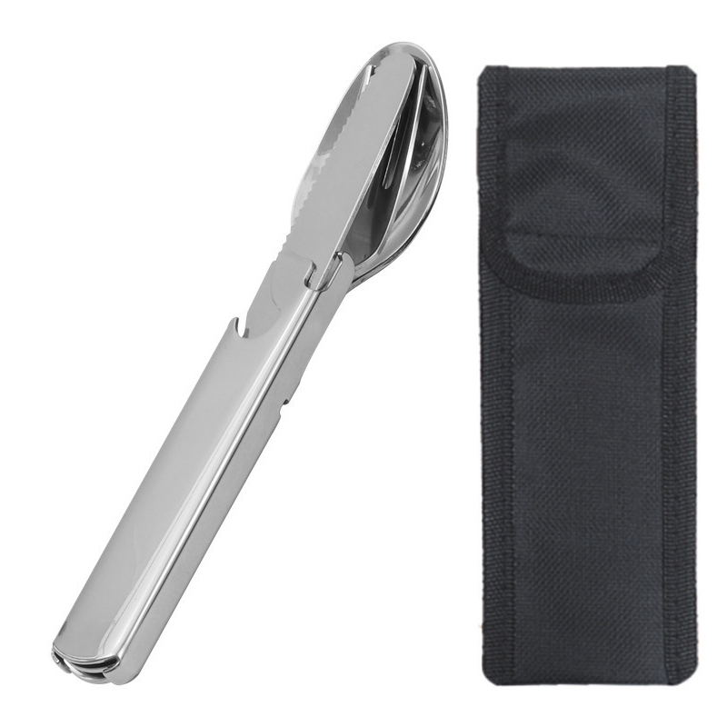 Vodlan™ Pocket Kitchen 4-in-1 Stainless Steel Cutlery Set